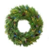 Pre-Lit Mountain Cypress Artificial Christmas Wreath, 30-Inch, LED Lights 2 Pre-Lit Mountain Cypress Artificial Christmas Wreath, 30-Inch, LED Lights -Christmas Decoration Store dghh20mcw30 1 17167.1682962168