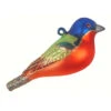 4” Orange And Blue Painted Bunting Hand Blown Glass Hanging Figurine Ornament 1 4” Orange And Blue Painted Bunting Hand Blown Glass Hanging Figurine Ornament -Christmas Decoration Store dgold cobanec382 12446.1667639565