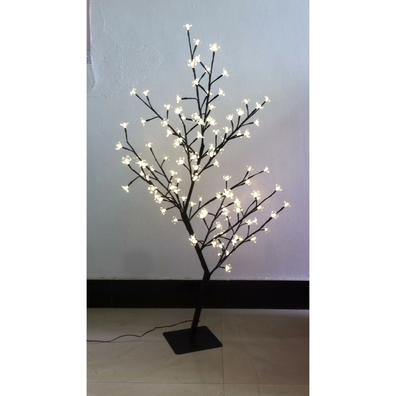 3.5' Pre-Lit Cherry Artificial Tree - LED Lights 4 3.5' Pre-Lit Cherry Artificial Tree - LED Lights - Image 2