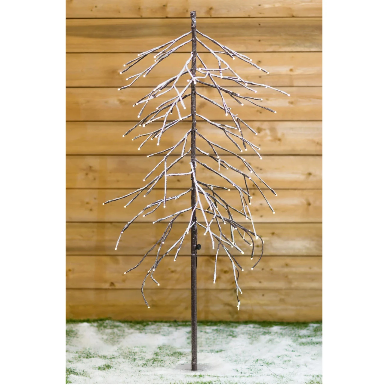 3.75' Pre-Lit Pencil Functional Inverted Artificial Christmas Tree - Warm White LED Lights 3 3.75' Pre-Lit Pencil Functional Inverted Artificial Christmas Tree - Warm White LED Lights