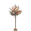 82.5' Pre-Lit Large Red Rose Artificial Tree, Warm White LED Lights -Christmas Decoration Store dhine 37448 l 1 47957.1686792201
