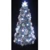 72" White And Red Fiber Optic Snow Artificial Christmas Tree With Cones And Berries 2 72" White And Red Fiber Optic Snow Artificial Christmas Tree With Cones And Berries -Christmas Decoration Store dhine 37495 g6 1 22366.1667576834