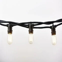 21' Indoor And Outdoor 10 Bulb S14 LED String Lights
