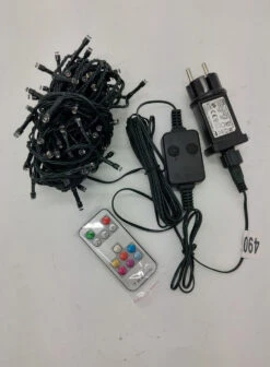 32.25' Multi-Function Timed Pattern String Lights - 100 RGB LED With Remote