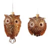 16ct Amber Diamond Cut Owl LED String Ornaments 4.5" 1 16ct Amber Diamond Cut Owl LED String Ornaments 4.5" -Christmas Decoration Store dice 11504 1 40556.1667958601