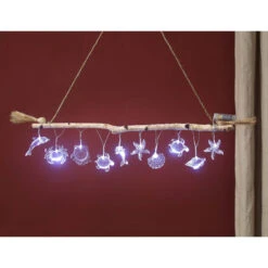 Set Of 2 Clear Contemporary LED Sea Creature String Light 2.75"