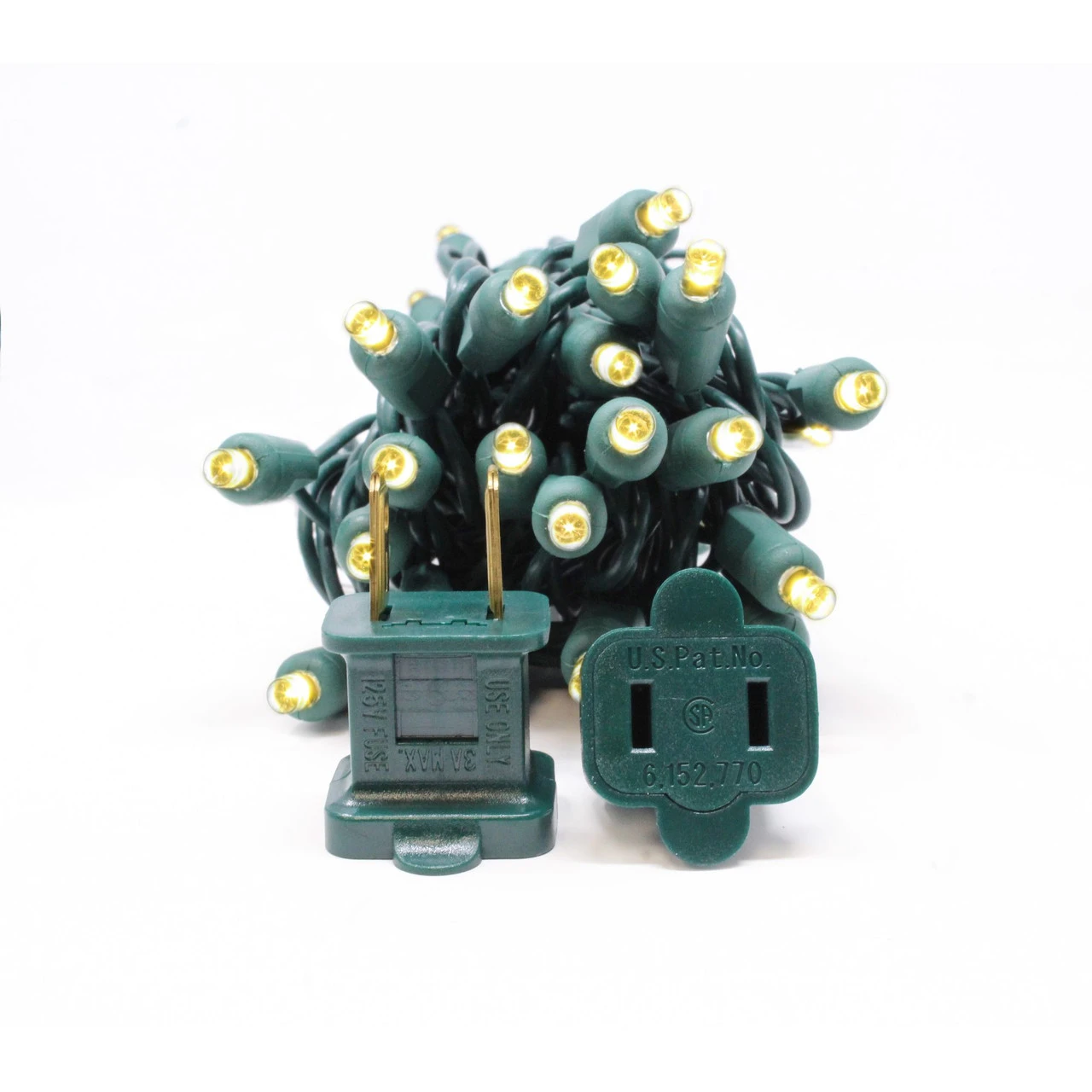 50 Multi-Color Aurora LED Wide Angle Christmas String Lights - 25.17 Ft Green Wire 5 50 Multi-Color Aurora LED Wide Angle Christmas String Lights - 25.17 Ft Green Wire - Image 3