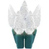 50 Pure White LED C6 Faceted Christmas String Lights - 25.17 Ft Green Wire 2 50 Pure White LED C6 Faceted Christmas String Lights - 25.17 Ft Green Wire -Christmas Decoration Store dlig 1103075 1 07822.1667653754
