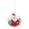 6ct Red And White Santa Christmas Disc Ornaments 5.5" (139mm) 2 6ct Red And White Santa Christmas Disc Ornaments 5.5" (139mm) -Christmas Decoration Store dmel 83118ds 12786.1687598452