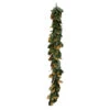 6' X 5" Green And Yellow Magnolia Artificial Leaf Garland - Unlit 2 6' X 5" Green And Yellow Magnolia Artificial Leaf Garland - Unlit -Christmas Decoration Store dnapa di1271 1 49182.1686180933