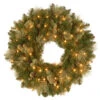 24" Pre-Lit Carolina Pine Christmas Wreath-Clear Lights 1 24" Pre-Lit Carolina Pine Christmas Wreath-Clear Lights -Christmas Decoration Store dnat20cap3 306 24w 1 26748.1667532721
