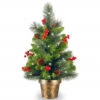 2’ X 14” Pre-Lit Crestwood Spruce Medium Artificial Christmas Tree – Soft White LED Lights 2 2’ X 14” Pre-Lit Crestwood Spruce Medium Artificial Christmas Tree – Soft White LED Lights -Christmas Decoration Store dnat20cw7 334 20 92892.1667663590