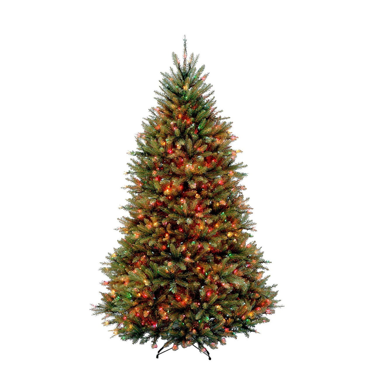 6.5’ Pre-Lit Dunhill Fir Artificial Christmas Tree - Multi-Color Lights 3 6.5’ Pre-Lit Dunhill Fir Artificial Christmas Tree - Multi-Color Lights
