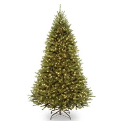 7.5’ Pre-Lit PowerConnect Kingswood Fir Artificial Christmas Tree – Dual Color LED Lights