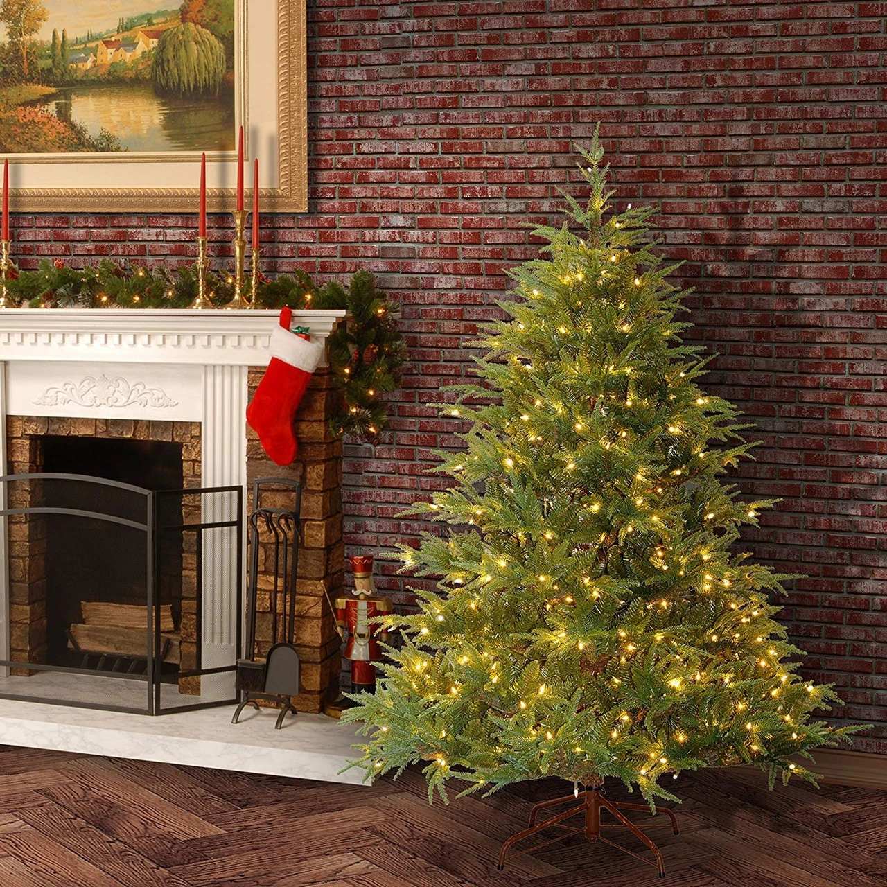 6 Ft. Frasier Grande Tree With Dual Color LED Lights 4 6 Ft. Frasier Grande Tree With Dual Color LED Lights - Image 2