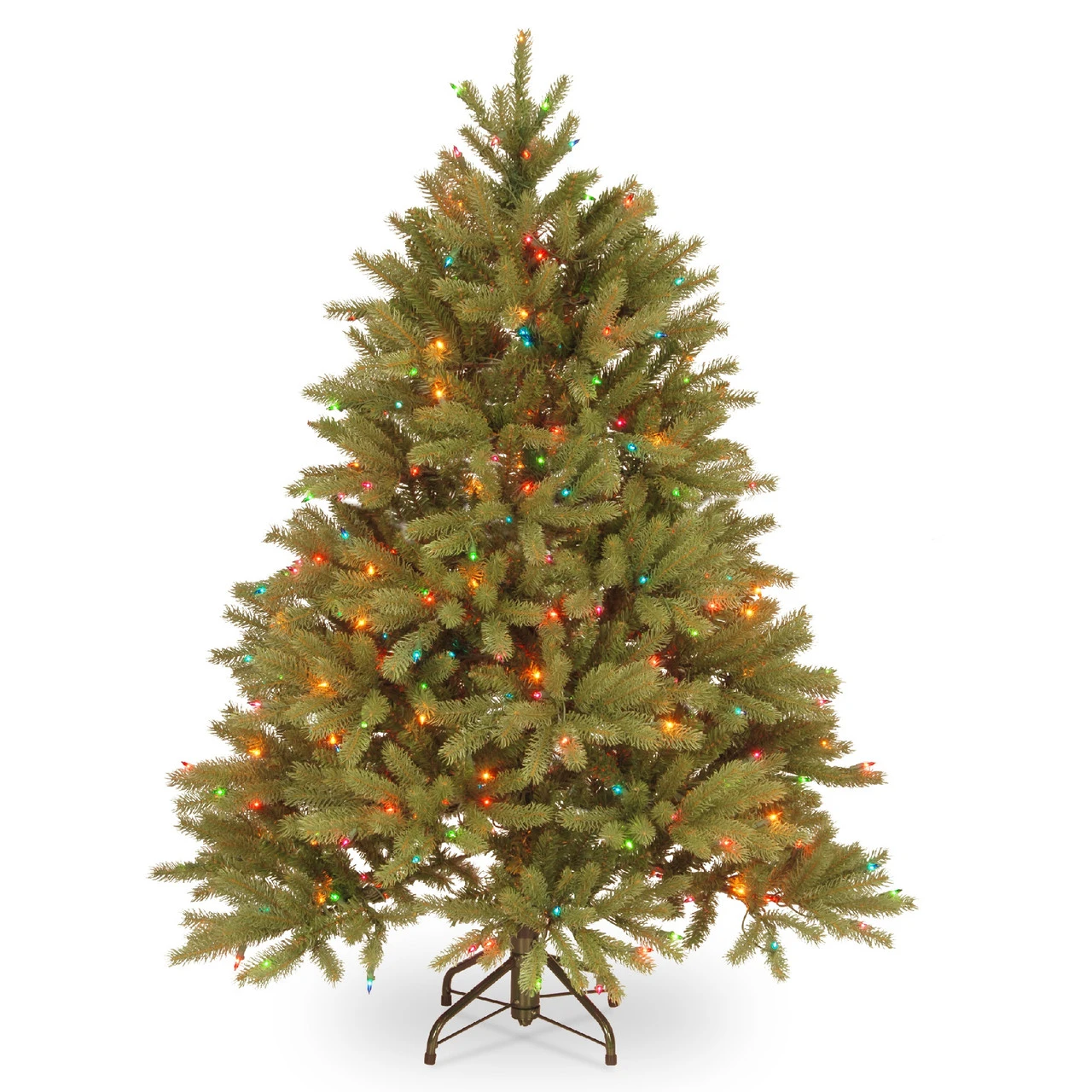 4.5’ Pre-Lit Jersey Fraser Fir Artificial Christmas Tree - Multi-Color Lights 3 4.5’ Pre-Lit Jersey Fraser Fir Artificial Christmas Tree - Multi-Color Lights