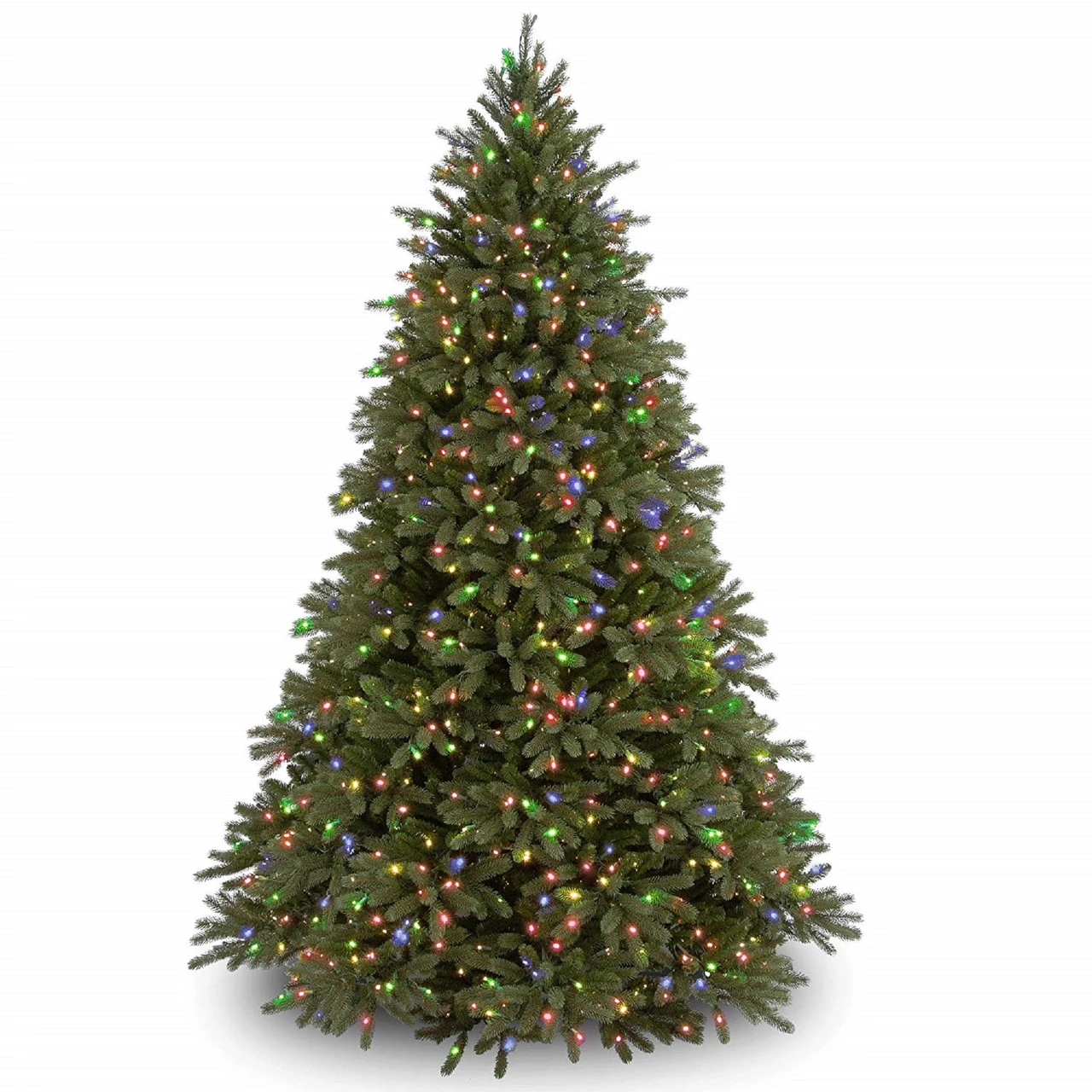 7.5’ Pre-Lit Jersey Fraser Fir Artificial Christmas Tree - Multi-Color Lights 3 7.5’ Pre-Lit Jersey Fraser Fir Artificial Christmas Tree - Multi-Color Lights