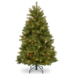 4.5โ Newberry Spruce Artificial Christmas Tree โ Clear Lights