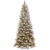 7.5’ Pre-Lit Snowy Westwood Pine Artificial Christmas Tree - Clear Lights -Christmas Decoration Store dnat20swp3 304 75 78689.1667656795