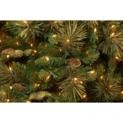 6.5 Ft. Carolina Pine Slim Tree With Clear Lights 7 6.5 Ft. Carolina Pine Slim Tree With Clear Lights -Christmas Decoration Store dnat cap3 330 65 3 13012.1667573419