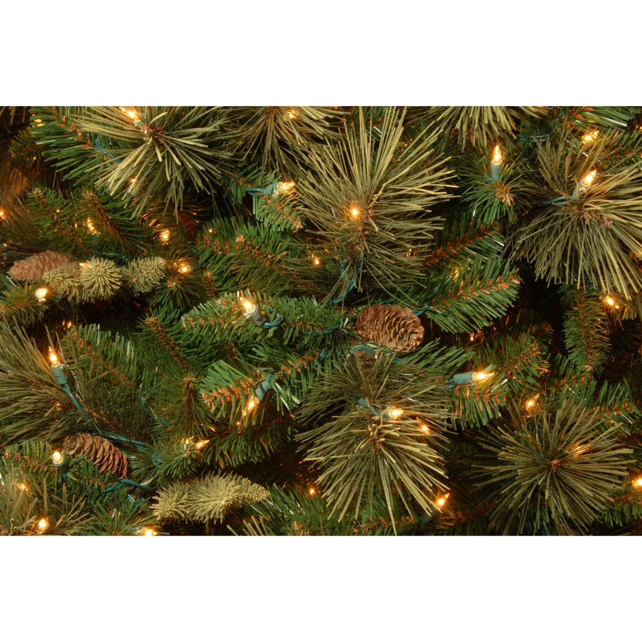 6.5 Ft. Carolina Pine Slim Tree With Clear Lights 5 6.5 Ft. Carolina Pine Slim Tree With Clear Lights - Image 3