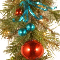 9' X 14" Pre-Lit Decorative Collection Retro Artificial Christmas Garland – Warm White LED Lights 7 9' X 14" Pre-Lit Decorative Collection Retro Artificial Christmas Garland – Warm White LED Lights -Christmas Decoration Store dnat dc13 141 9cb 1 3 99399.1667511513