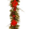 9' X 12" Pre-Lit B/O LED Hydrangea Artificial Christmas Garland – Warm White Lights 2 9' X 12" Pre-Lit B/O LED Hydrangea Artificial Christmas Garland – Warm White Lights -Christmas Decoration Store dnat dc13 158 9bb 1 19564.1667536536