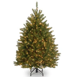 4.5โ Pre-Lit Dunhill Fir Artificial Christmas Tree - Clear Lights