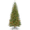 7.5’ Pre-lit Dunhill Fir Slim Artificial Christmas Tree – Multicolor Lights -Christmas Decoration Store dnat duslh1 75rlo 1 88629.1667580431