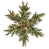 32" Pre-Lit Glittery Bristle Pine Snowflake - LED Lights Battery Operated 2 32" Pre-Lit Glittery Bristle Pine Snowflake - LED Lights Battery Operated -Christmas Decoration Store dnat gb3 300 32s b 1 66115.1667654479