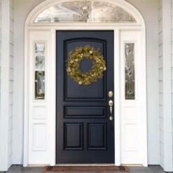 Pre-Lit Pomegranate Pine Artificial Christmas Wreath - 30-Inch, Warm White LED Lights 7 Pre-Lit Pomegranate Pine Artificial Christmas Wreath - 30-Inch, Warm White LED Lights -Christmas Decoration Store dnat gtp1 300 30w b1 3 35295.1667529137