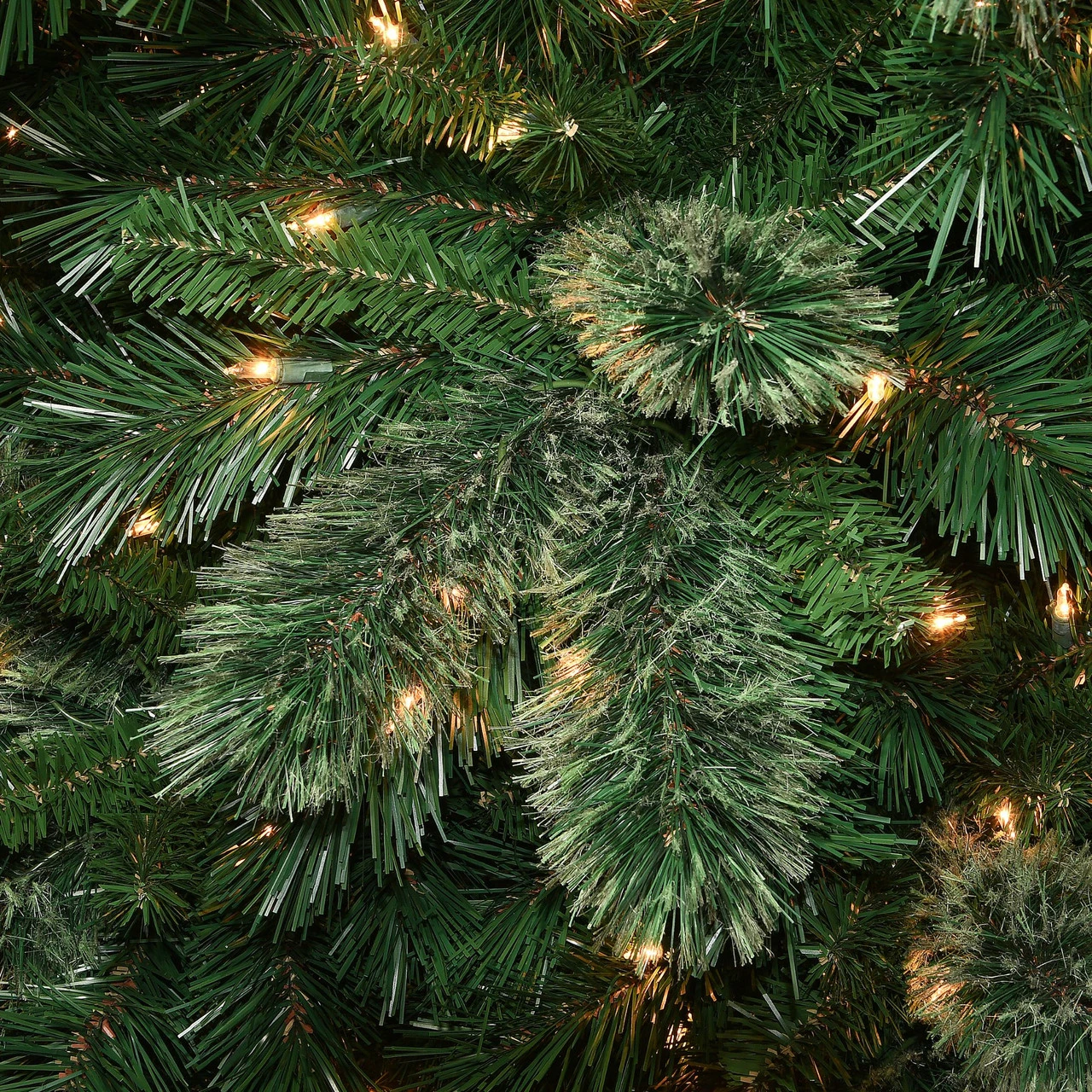 7.5’ Pre-Lit Hamburg Pine Artificial Christmas Tree - Clear Lights 5 7.5’ Pre-Lit Hamburg Pine Artificial Christmas Tree - Clear Lights - Image 3