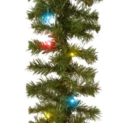9' X 10” Pre-Lit Kincaid Spruce Artificial Christmas Garland - Multicolor Lights 6 9' X 10” Pre-Lit Kincaid Spruce Artificial Christmas Garland - Multicolor Lights -Christmas Decoration Store dnat kcdr 9brlo 1 2 47434.1667489336