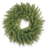 24" Pre-Lit B/O Kingswood Fir Artificial Christmas Wreath - Warm White LED Infinity Lights -Christmas Decoration Store dnat kw7 354y 24w b 01 21737.1667536239