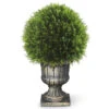 27" Upright Juniper Ball Topiary Tree In Urn - Unlit 1 27" Upright Juniper Ball Topiary Tree In Urn - Unlit -Christmas Decoration Store dnat lcy4 704 27 01 12921.1667643292
