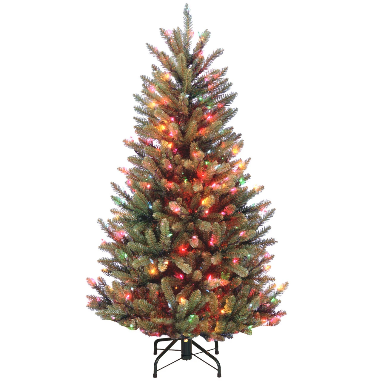 4.5' Pre-Lit Natural Fraser Fir Artificial Christmas Tree – Multi-color Lights 3 4.5' Pre-Lit Natural Fraser Fir Artificial Christmas Tree – Multi-color Lights