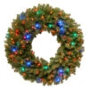 36" Pre-Lit Norwood Fir Artificial Christmas Wreath – Multi-Color LED Lights -Christmas Decoration Store dnat nf 309l 36w 1 1 75010.1667536032