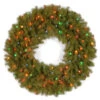 Pre-Lit Norwood Fir Artificial Christmas Wreath - 36-Inch, Multi-color Lights 2 Pre-Lit Norwood Fir Artificial Christmas Wreath - 36-Inch, Multi-color Lights -Christmas Decoration Store dnat nf 36wrlo 1 1 05116.1667684362