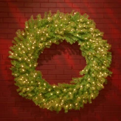 Pre-Lit Norwood Fir Artificial Christmas Wreath - 48-Inch, Clear Lights 7 Pre-Lit Norwood Fir Artificial Christmas Wreath - 48-Inch, Clear Lights -Christmas Decoration Store dnat nf 48wlo 3 33181.1667533511