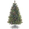 4.5’ Pre-lit North Valley Spruce Artificial Christmas Tree – Multicolor Lights -Christmas Decoration Store dnat nrv7 301 45 1 55279.1667656822