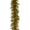 9' Pre-Lit Medium Pine Artificial Christmas Garland - Clear Lights 2 9' Pre-Lit Medium Pine Artificial Christmas Garland - Clear Lights -Christmas Decoration Store dnat pc 9glo 1 1 76686.1667662718