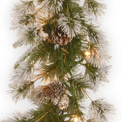 9' X 10" Pre-Lit Liberty Pine Artificial Christmas Garland - Clear Lights 6 9' X 10" Pre-Lit Liberty Pine Artificial Christmas Garland - Clear Lights -Christmas Decoration Store dnat pelb7 300 9a 1 2 23738.1667574288