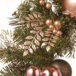 Pre-Lit Decorated Pine Artificial Christmas Wreath/BO - 24-Inch, Warm White LED Lights 7 Pre-Lit Decorated Pine Artificial Christmas Wreath/BO - 24-Inch, Warm White LED Lights -Christmas Decoration Store dnat rac sk1662 1 2 42792.1667534936