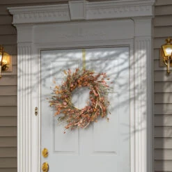Wild Flowers Artificial Thanksgiving Wreath - 22-Inch, Unlit 7 Wild Flowers Artificial Thanksgiving Wreath - 22-Inch, Unlit -Christmas Decoration Store dnat rahv t170375w 1 3 94570.1667570727