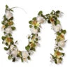 72" White Rose & Calla Lily Garland