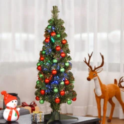 3' Pre-lit Fiber Optic Fireworks Artificial Christmas Tree With Ball Ornaments - Multi Lights 6 3' Pre-lit Fiber Optic Fireworks Artificial Christmas Tree With Ball Ornaments - Multi Lights -Christmas Decoration Store dnat szox7 173 36 2 84915.1667681583