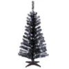 4' Pre-Lit Medium Black Tinsel Artificial Christmas Tree - Clear Lights 1 4' Pre-Lit Medium Black Tinsel Artificial Christmas Tree - Clear Lights -Christmas Decoration Store dnat tt33 304 40 72830.1667569284