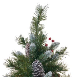 7.5' Pre-Lit Medium Mixed Spruce Artificial Christmas Tree With Frosted Branches - Clear Lights 14 7.5' Pre-Lit Medium Mixed Spruce Artificial Christmas Tree With Frosted Branches - Clear Lights -Christmas Decoration Store dnhhf 307360 6 21581.1667662860