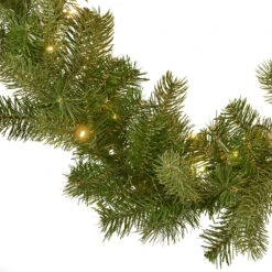 9' X 10" Pre-Lit Mixed Spruce Artificial Christmas Garland - Warm White LED Lights 12 9' X 10" Pre-Lit Mixed Spruce Artificial Christmas Garland - Warm White LED Lights -Christmas Decoration Store dnhhf 307390 5 04873.1667487238