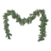 9' X 10" Pre-Lit Cashmere Pine Artificial Christmas Garland - Warm White LED Lights